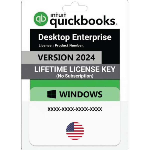 Quickbooks Desktop Enterprise silver 2024 | Us Version |